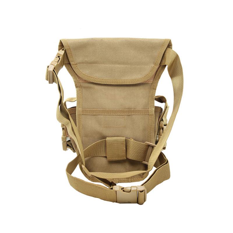 Men’s Outdoor Tactical Motorcycle Messenger & Cycling Leg Bag, Waterproof Waist Bag for Mobile Phone & Running Sports.
