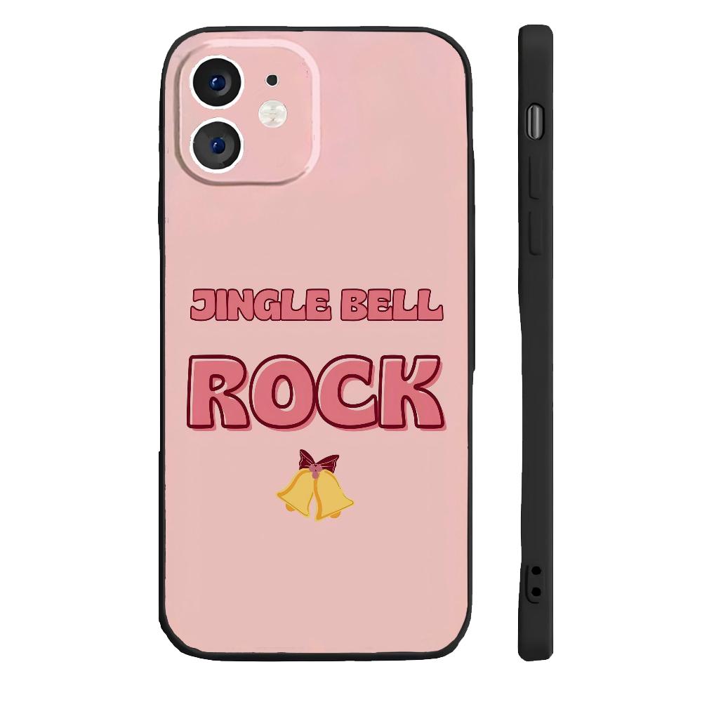 

Чехол для телефона Jingle Bell Rock, мягкий силиконовый для iPhone 16 15 14 13 12 11 Plus Pro Max Plus For IPHONE 16PROMAX