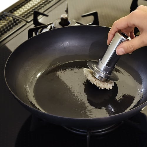 Wahei Freiz Okonomiyaki Utensils Oil Pulling Set Original Yakiyaki Food Stall Made in Japan YR-4242