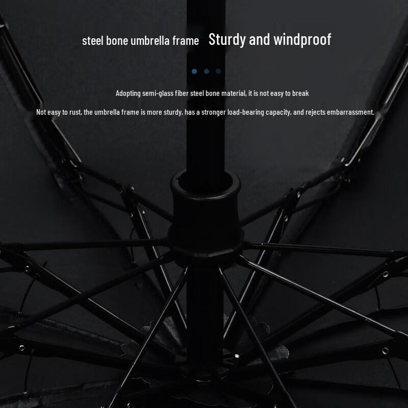 Hongye Ultralight Automatic 5-Fold UV Protection Pocket Umbrella