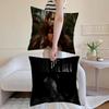 Singer L-Lana Del Rey Cushion Cover Anti-dustmite Pillowcase Invisible zipper silky short plush Sofa cushion cover