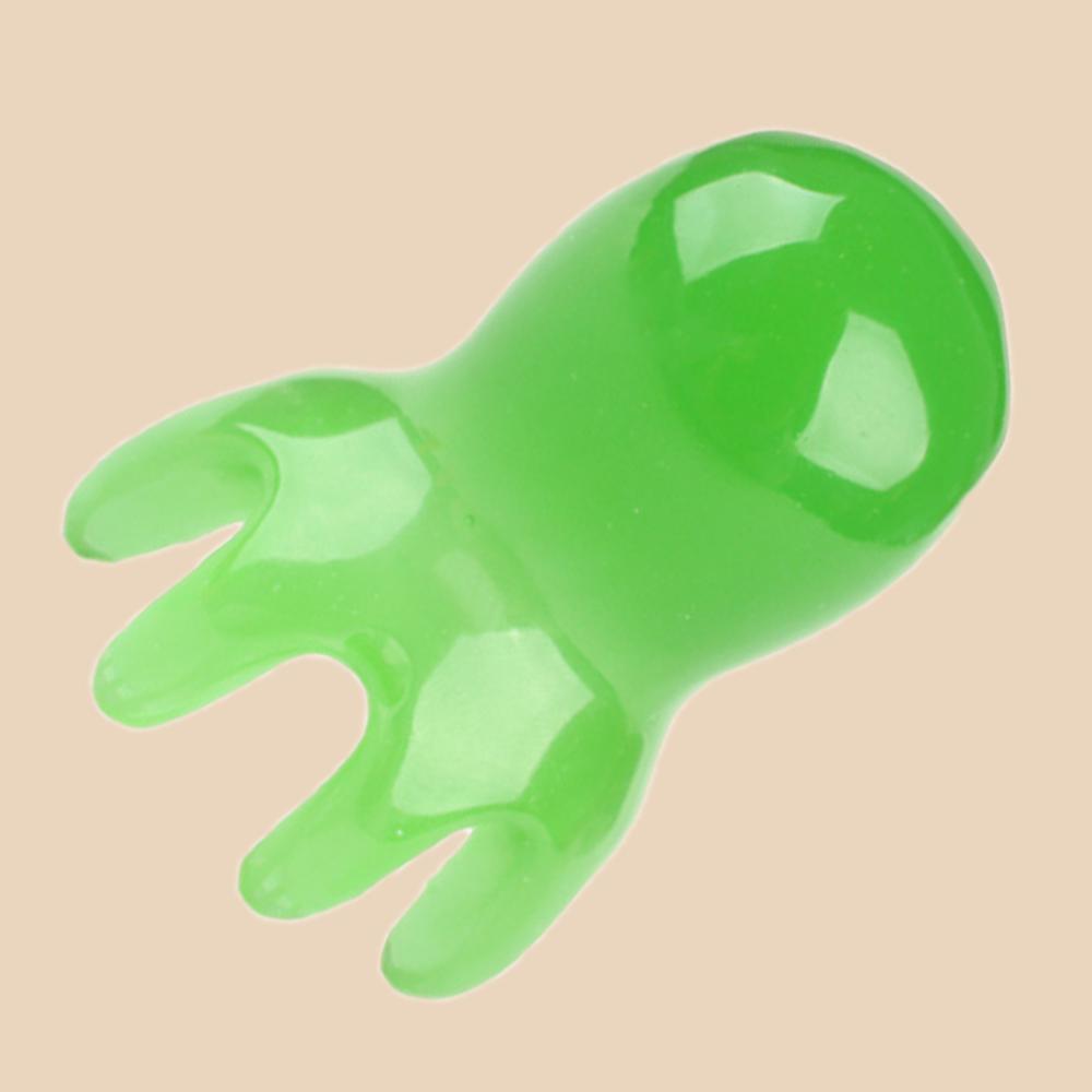 Resin Octopus Scalp Massage Comb Acupressure Meridian Therapy Hair Care Portable Head Massage Relaxation Tool Natural Material