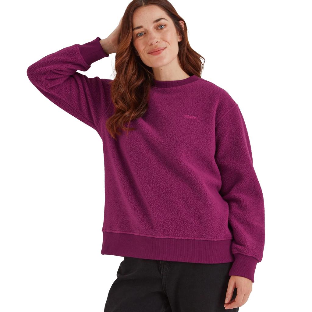 TOG24 Womens/Ladies Clayborne Sherpa Fleece Sweatshirt