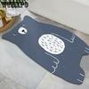 Cartoon Shaped Bathroom Anti Slip Mat Home Bathroom Absorbent Floor Mat Bathroom Door Mat