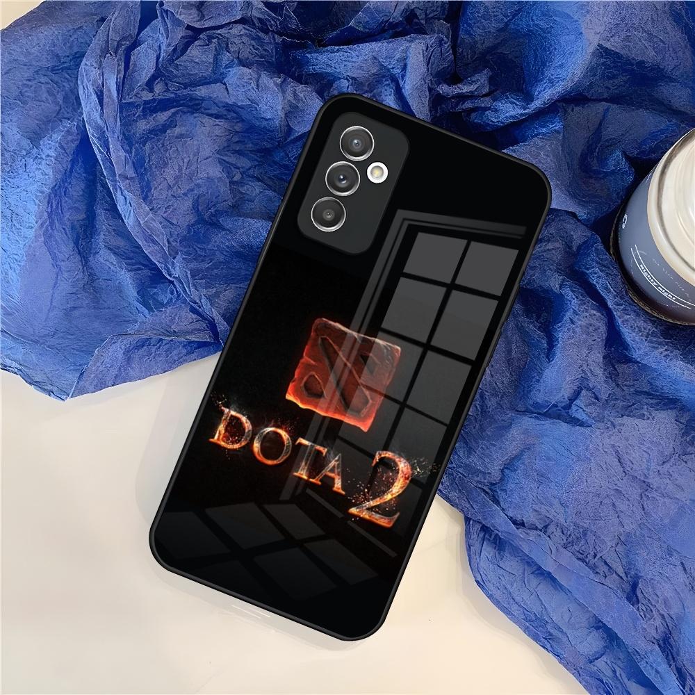 

Game Dota 2 Logo Phone Case for Samsung Galaxy S26 S25 S24 S30 S21 S23 S20 S22 Fe Pro Edge Ultra Plus glass Cover Galaxy S26 Ultra