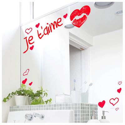 [L4977] - Sheet of Stickers 'I Love You' (20x70 Cm)