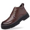 Fashion British Fashion Boots for Men Casual Winter Shoes Sneaker Outdoor Boots Non Slip Work Shoe Men Motorcycle Short Boots Zapatillas