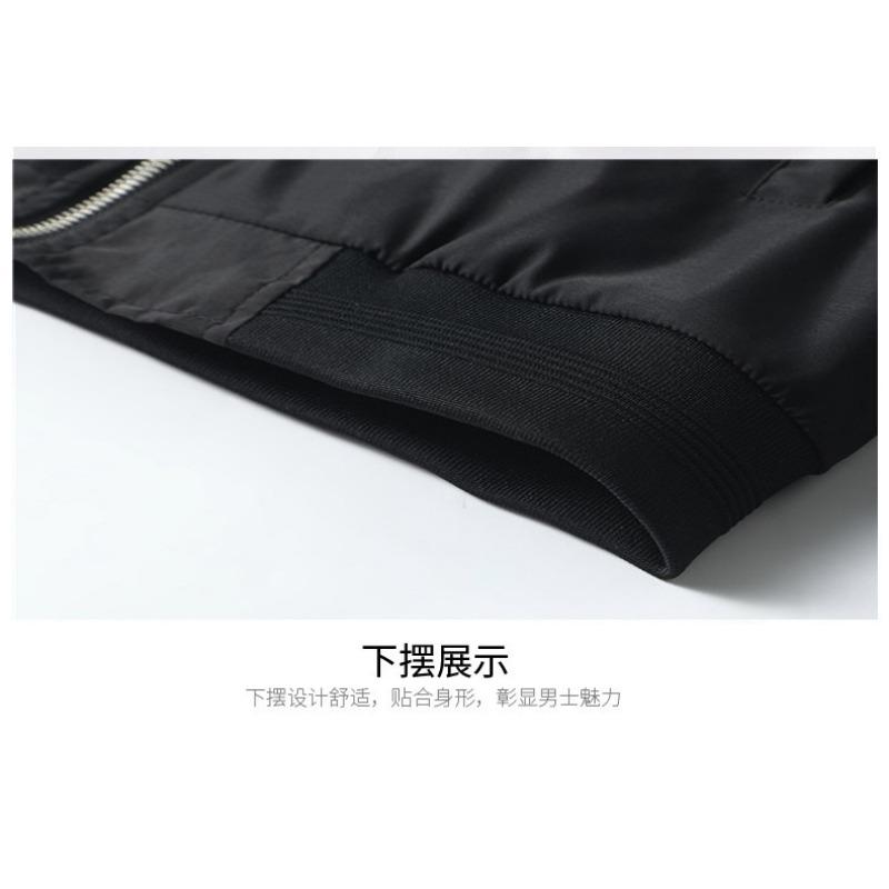 Men S Casual Loose Korean Style Baseball Jacket For Spring Autumn