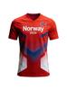 Maglietta personalizzata per bambini, ragazzi, uomini e donne Norvegia Coppa 2026 maglia da calcio stile tifoso