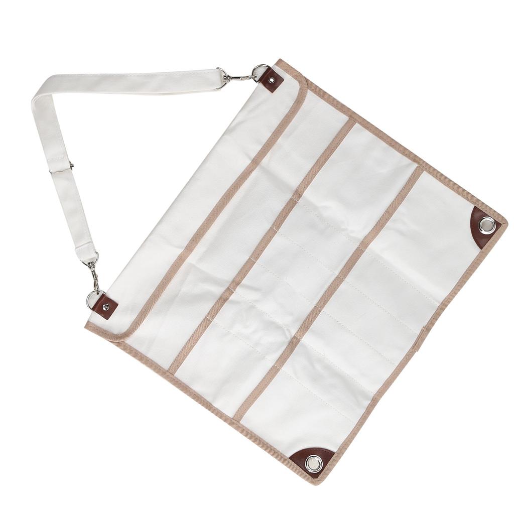 Geschirr Aufbewahrungstasche Faltbar Verstellbar Mehrere Taschen Bestecktasche für Rucksacktouren BBQ Camping Wandern