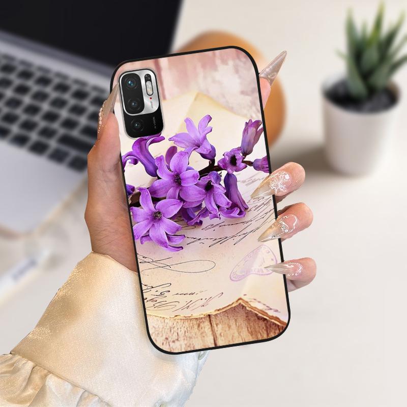 Cases For Redmi Note 10 JE 10JE Stylish Printing Soft TPU Silicone Phone Cover For Redmi Note10 4G 5G Case 10S Protective Fundas