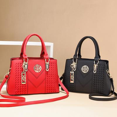 Middle Aged Mom's Handbag Cross Shoulder Large Capacity Fashion Women's Bag Women's Shoulder Bag