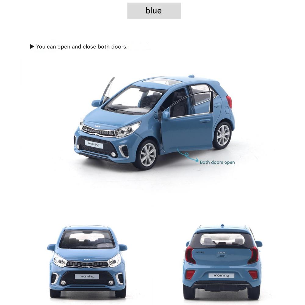 

Серія литих міні-машинок Kia All New Morning (Варіант 2 кольори), 1 шт синій