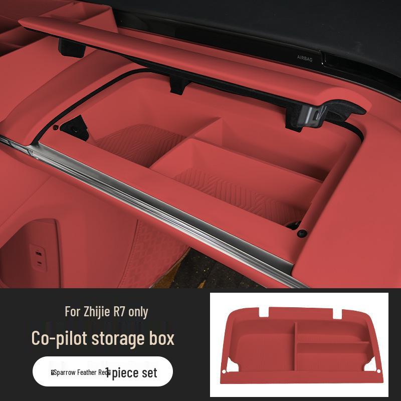 

Zhijie R7 Co-pilot Silicone Storage Organizer for Car Interior