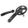Bike Crankset 34T Chainring Sprocket Aluminium Alloy Hollow Integrated CNC Light Weight Bike Parts for MTB