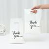 100pcs Thank You Bag Gift Plastic Shopping Bag Tote Bag 20*30cm Gitf Bag Birthday Wedding Party Favors Candy Cookie Wrappers