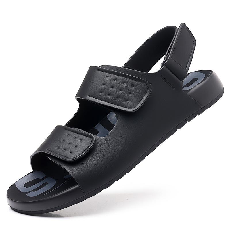 Summer New Sandals Non-slip Comfortable Outdoor Breathable Casual Cool Slippers Velcro Lightweight Seaside Beach Shoes