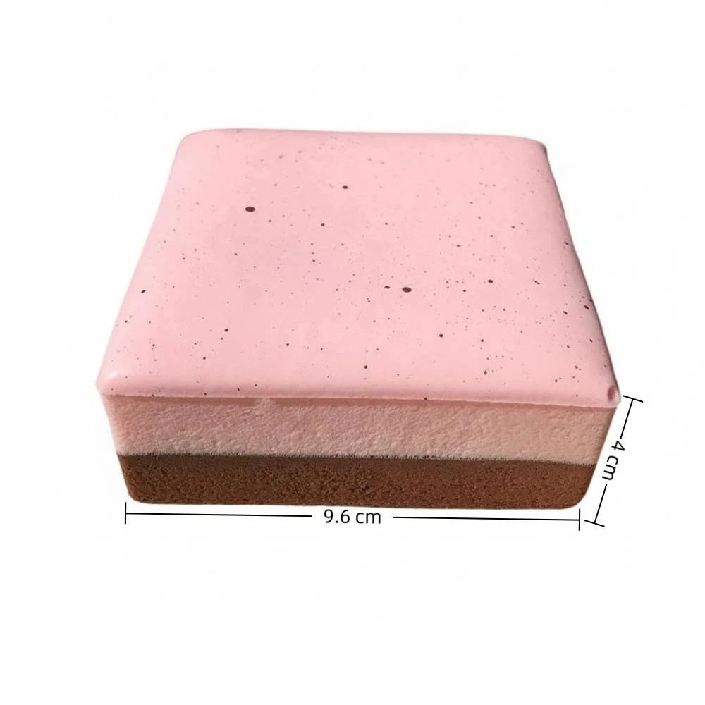 Slow Rebound Squishy Simulated Bread Squeeze Toy Square Bread Decompression Toy  Children Gift