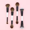 4 Double-Headed Makeup Brushes, Multi-Functional Makeup Brush, Loose Powder Brush,Concealer Brush, Blush Brush, Gift for Ladies and Girls