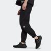 Adidas Knitted Sweatpants Men's Black Moderate Cuffed Pants HG2069