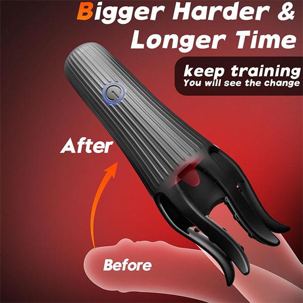 Adult Toys Sex Glans Trainer Penis Massage Male Masturbator Vibrating Glans Vibrator Sex Toys for Men Mens Sex Toys Penis Training Stimulator