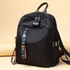 Womens Oxford Fabric Backpack Large Capacity Street Style School Bag With Padded Straps Multi Compartment