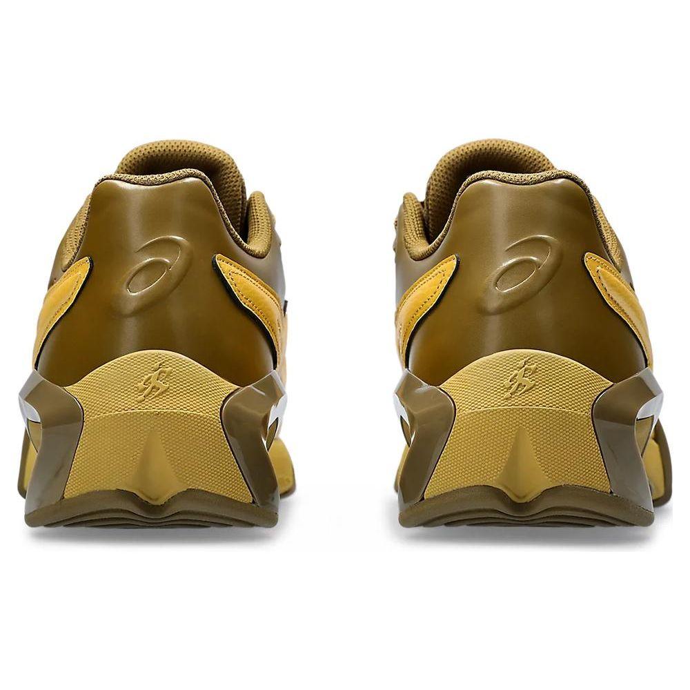 Kiko Kostadinov X ASICS Novalis Gel Teremoa Medallion Yellow Men Sneakers Brown Honey 1203A331-750
