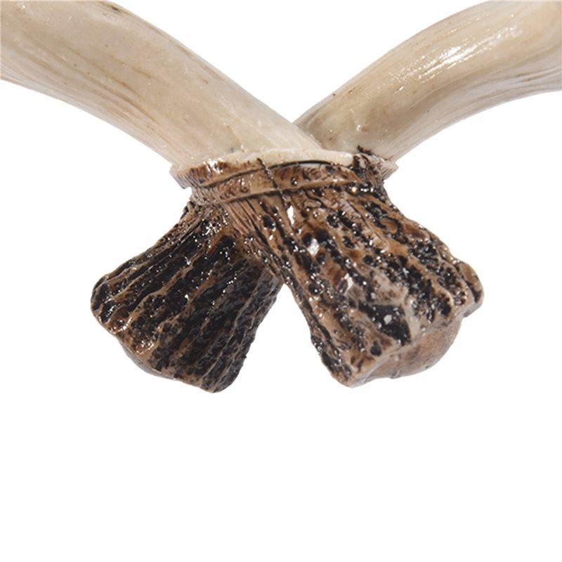 Good-Vintage Deer Antlers Wall Hooks - 28Cm Wall Mounted Clothes Hanger Coat Rack Key Holder For Decorative Wall Hook,A Easy To