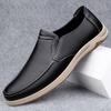 Designer Shoes Men Slip-On Leather Shoes Casual Shoes Driving Moccasin Non-slip Loafers Men Bule Shoes Luxury Brand High Quality