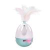 Electric Cat Toy Sound Interaction Cat Tumbler Pet Toy Feather Tumbler Puzzle Boredom Pet Toys