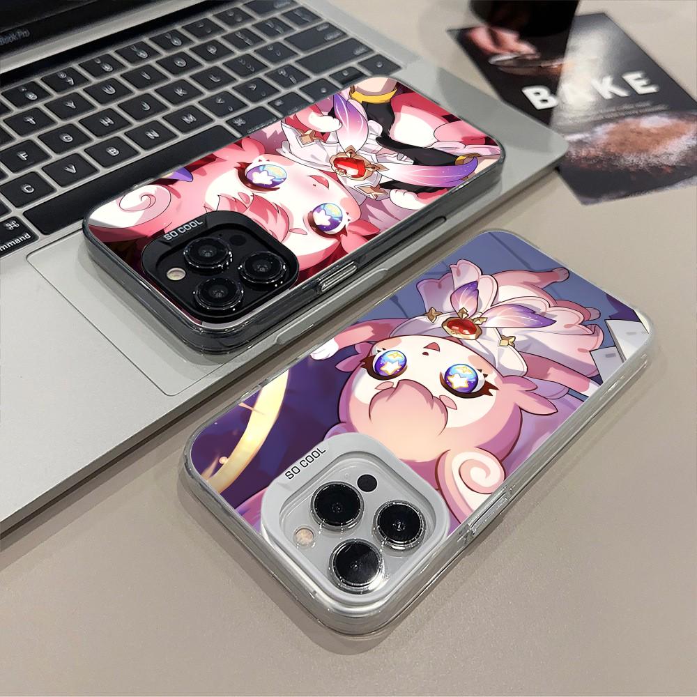 HSR Mem Translucent Mobile Phone Case for iPhone 17 16 15 14 13 12 11 X XR XS Air Pro Max Plus Colorful Cover