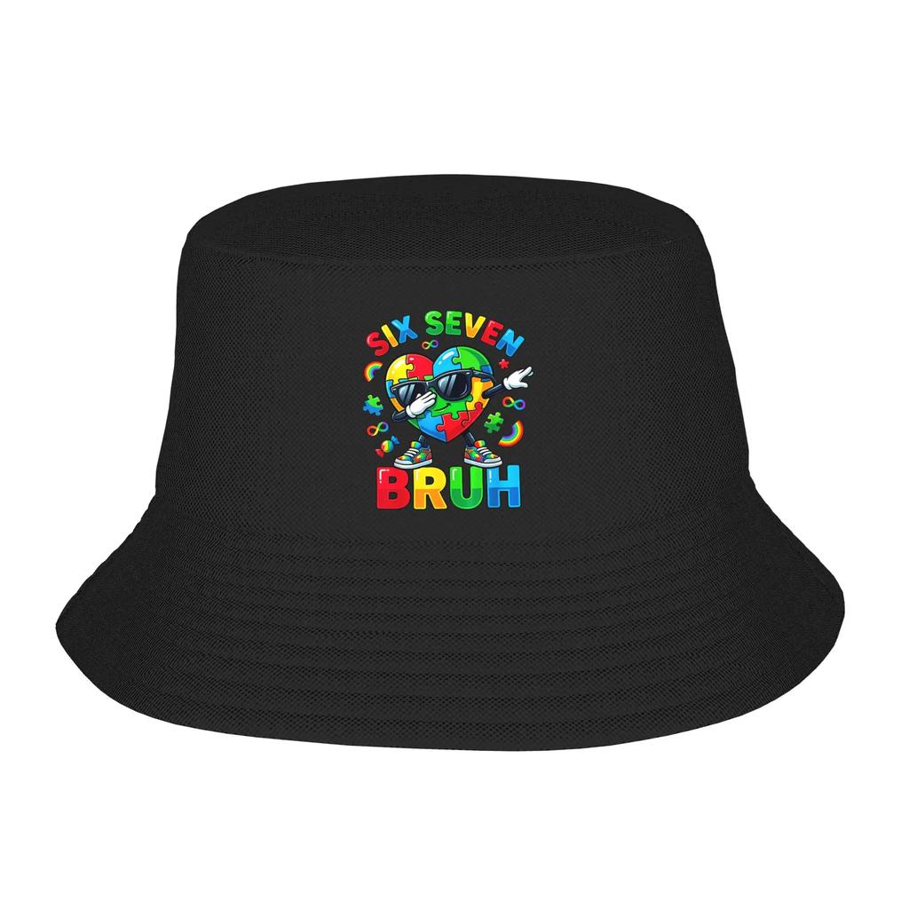 New Unisex Autism Awareness Im Not Misbehaving I Have Autism Bucket Hat Personality Fisherman Hats Summer Retro Travel Hiking