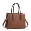 Simple Plain Color Daily Ladies Bag, Stylish Multiway Shoulder & Crossbody Casual Handbag