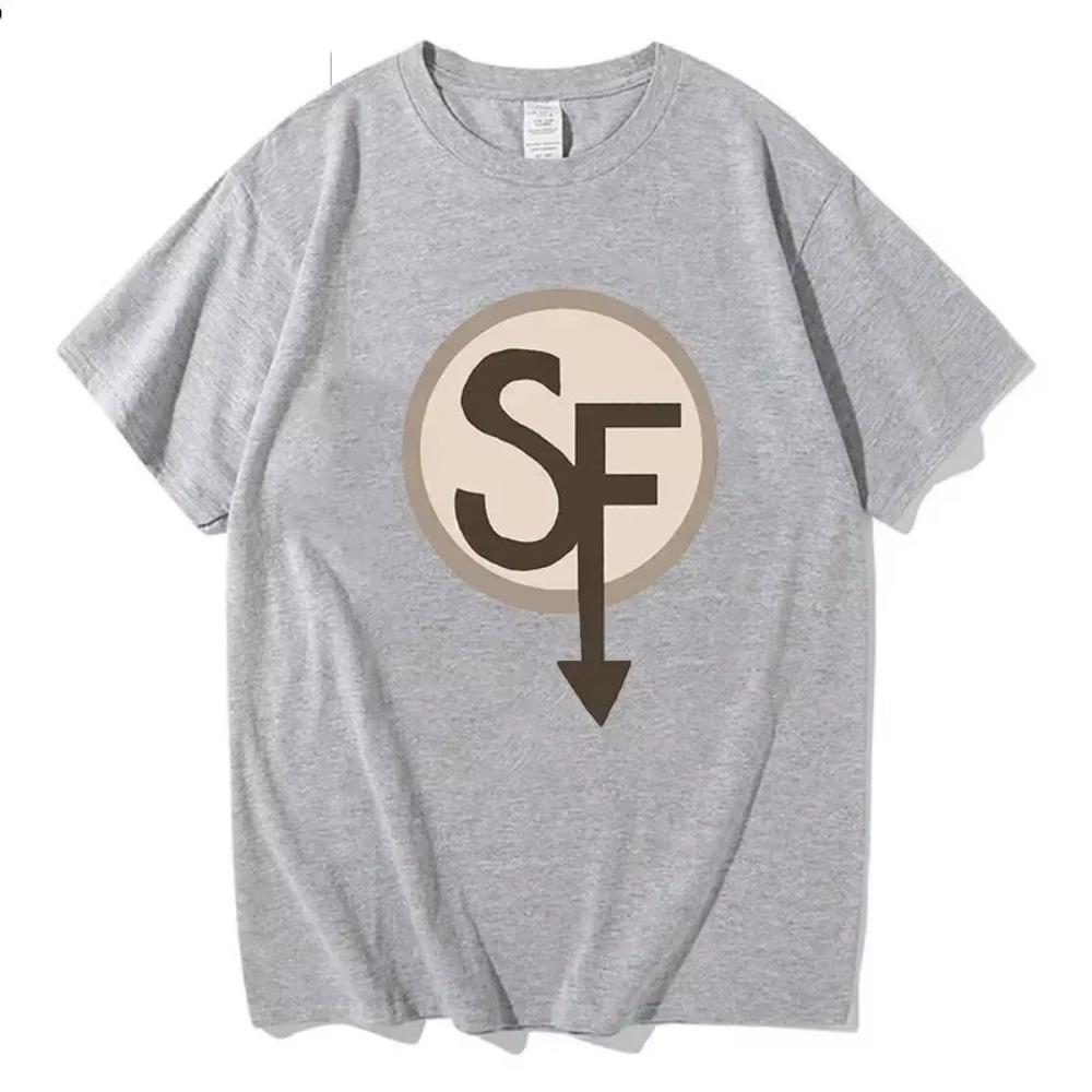 Summer Sally Face Girl Print T-shirt Women Kawaii Tee Shirt Harajuku T Shirt Cotton Tops Goth Graphic T shirts