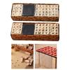 40x Wooden Alphabet Number Rubber Stamps Art Crafts Card Making Painting