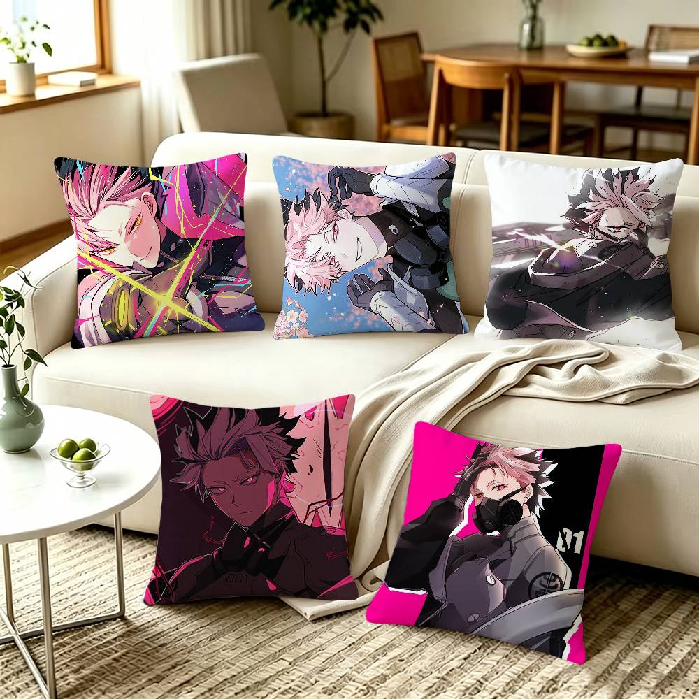 Gen Narumi Kaiju No. 8 Pillow Covers, Home Sofa Cushion Covers and Aecorative Custom