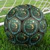 Fish Nature Mandala Round Football Size 5 Adult Ball Suitable for Training Matches and Outdoor Team.