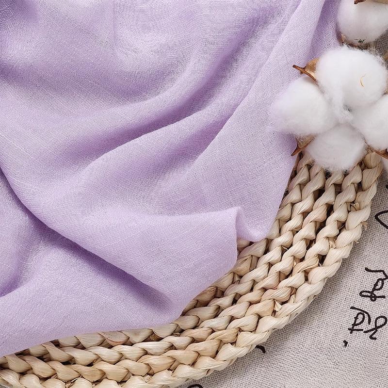 100/300/500cm Cotton Linen Fabric Thin Breathable For DIY Sewing Dress Shirt Clothing Fabrics Curtain Tablecloths Material