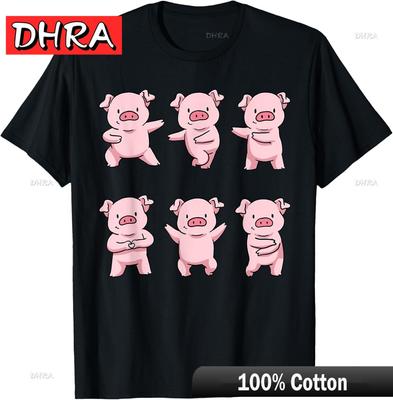 Pig Lovers Gifts Pig Theme T-Shirt Women Men Kids Unisex-Adults Comfy Trendy Cool Tshirts Retro Creative Stylish Minimalist