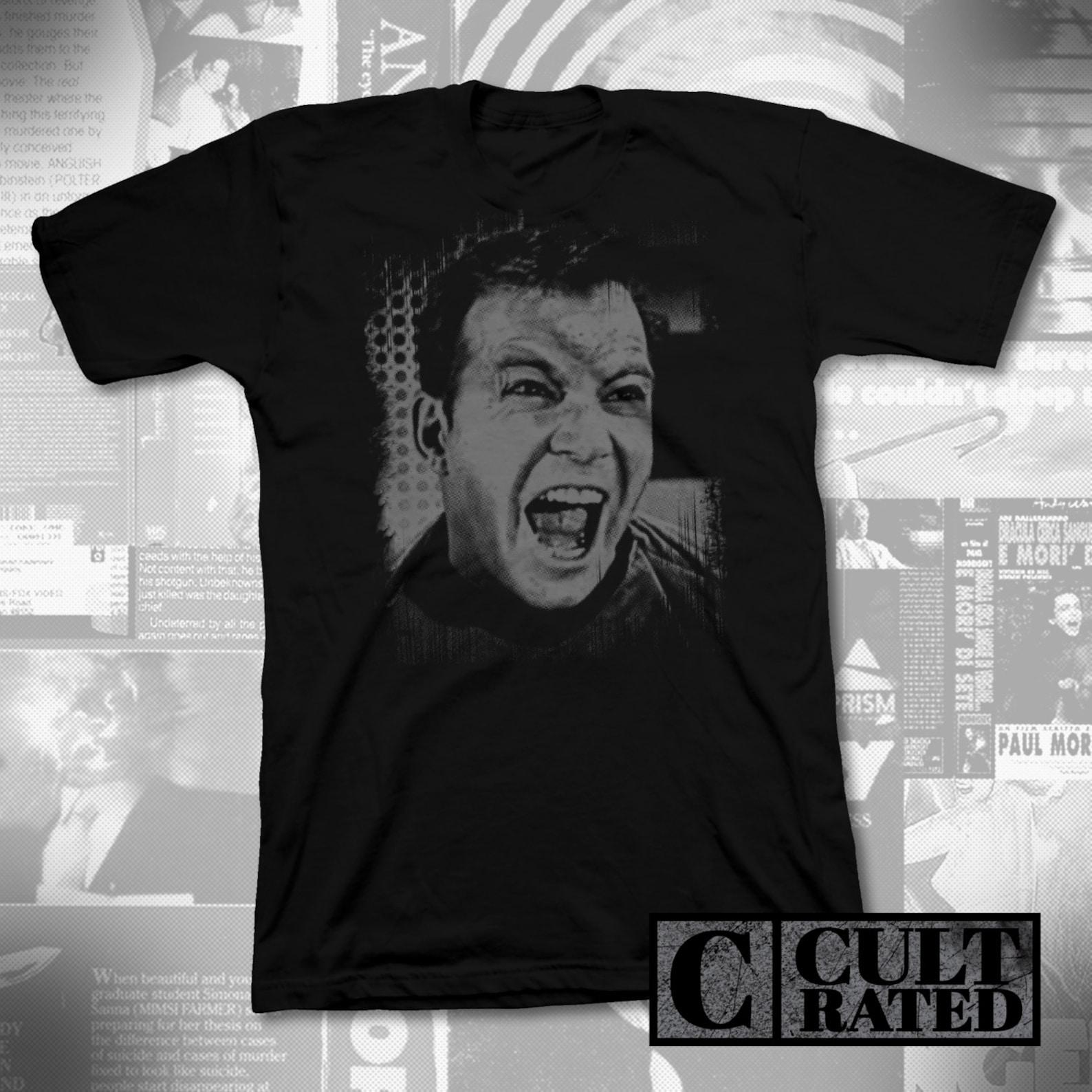 Star Trek Captain Kirk T-Shirt: Crazy Kirk, William Shatner 3XL