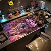 Gta Gaming Mouse Pad Keyboard Pad Office Mouse Mats Non-Slip Rubber Bottom Computer Decor Item Office Use