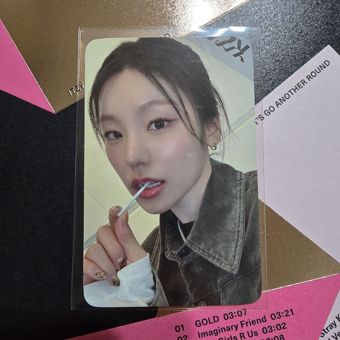 

[USED] ITZY Yeji trading card
