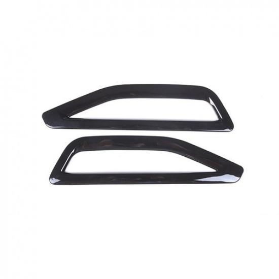 2Pcs Black Side Fender Air Vent Outlet Trim Cover Bezel For BMW X5 G05 -