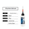 60 ml Universelles 3D-Druckerfett Schmieröl für Creality Ender 3 V2 Pro Bambu Lab Anycubic FDM Drucker Schienen Gewindestangen