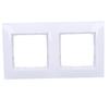 2-gang universal frame IP20 / IP44, white Simon54