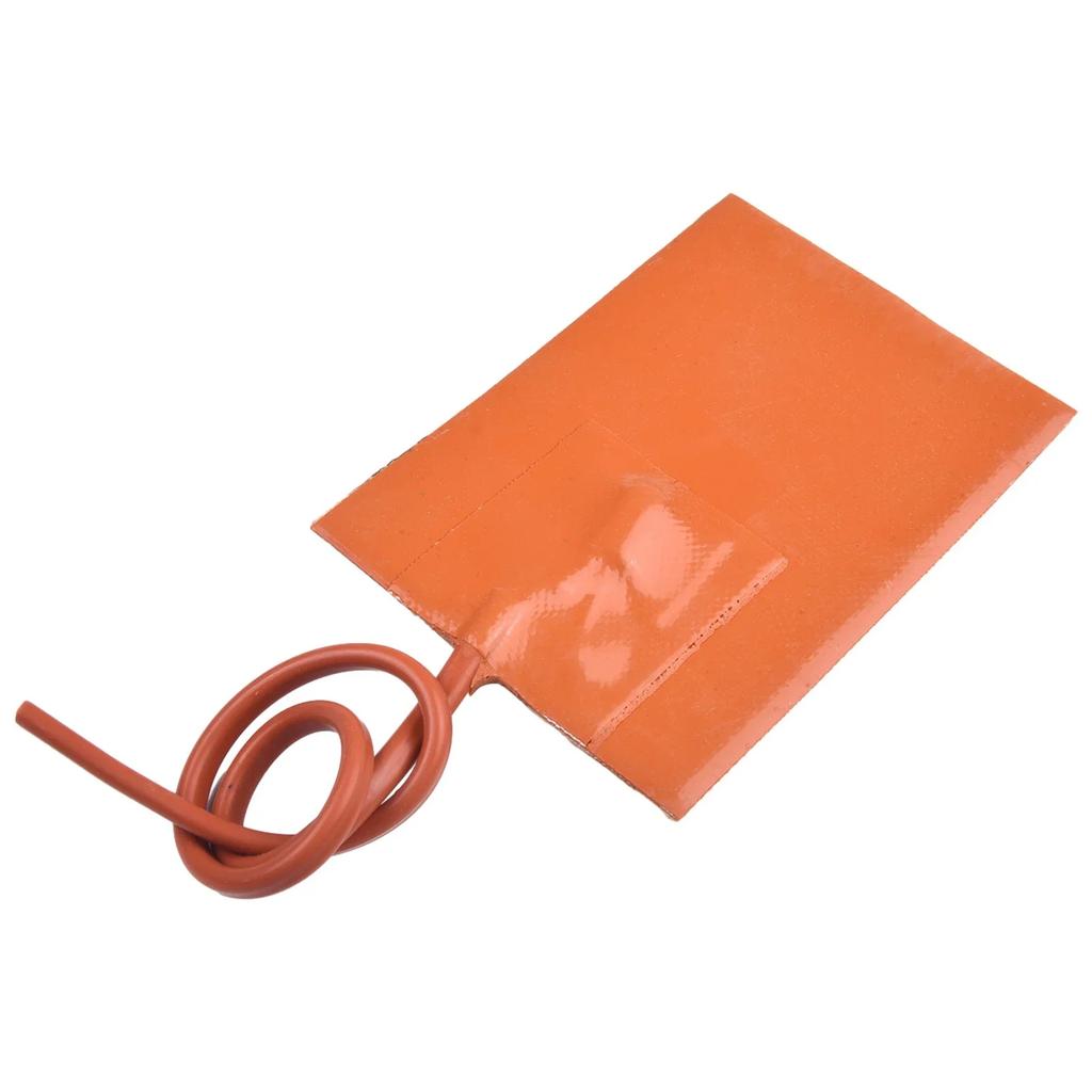Mat Silicone Heater Pad For Engine Block Tank Oil Pan Heating Plate High-temperature Resistant Easy To Install
