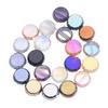 10 Stück 10mm 12mm Flach Rund Facettiert Kristallglas Bunt Beschichtet Lose Perlen Für Schmuckherstellung DIY Zubehör