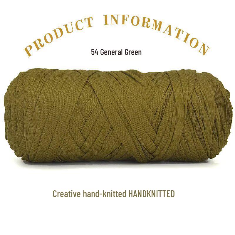 200g High Elastic Cloth Strip Yarn for DIY Weaving: Crochet Blankets, Floor Mats, Storage Baskets & More