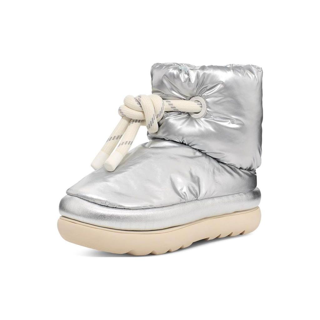 UGG Tênis Clássico Maxi Cano Baixo Prata Metálico Feminino 1135153-MSLV