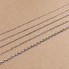 5M/lot Stainless steel Metal Necklaces Chain Bulk Link Chains For Necklaces Jewelry Making Findings DIY Accessories Supplies